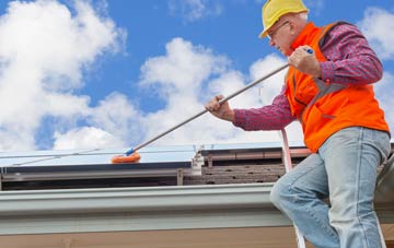 Upton Scudamore soft wash roof cleaning